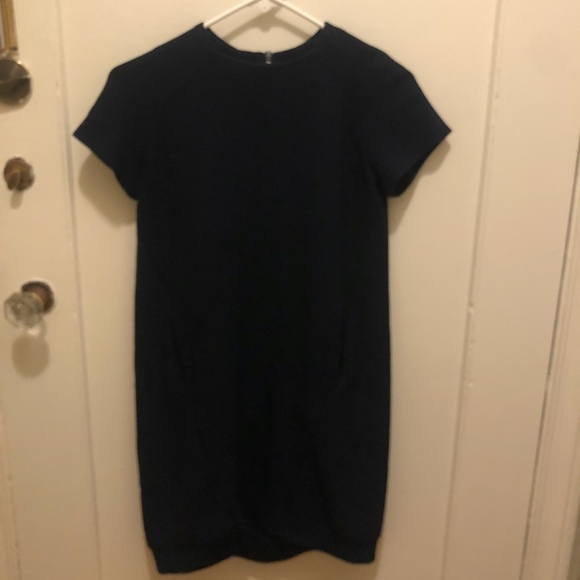 Zara Dresses & Skirts - Zara Navy Blue Dress (Sport like)